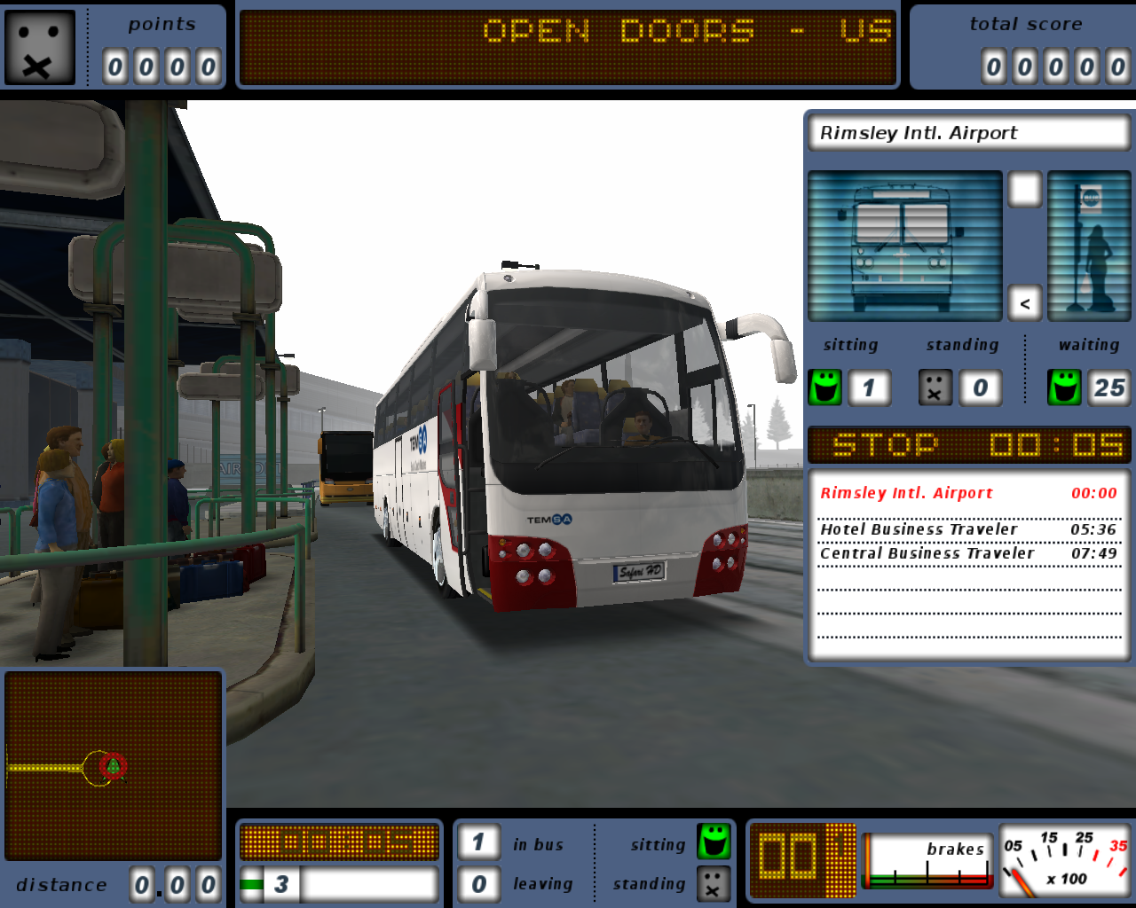 bus driver game